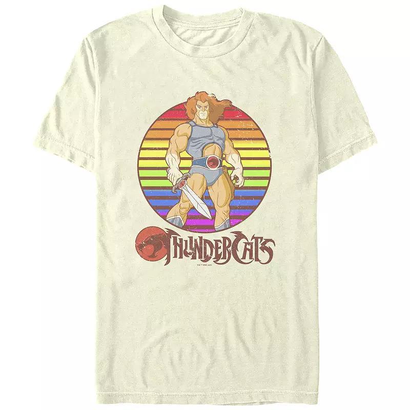 Men's Thundercats Lion-o Fierce Pride Graphic Tee, Size: Medium, Natural Product Image