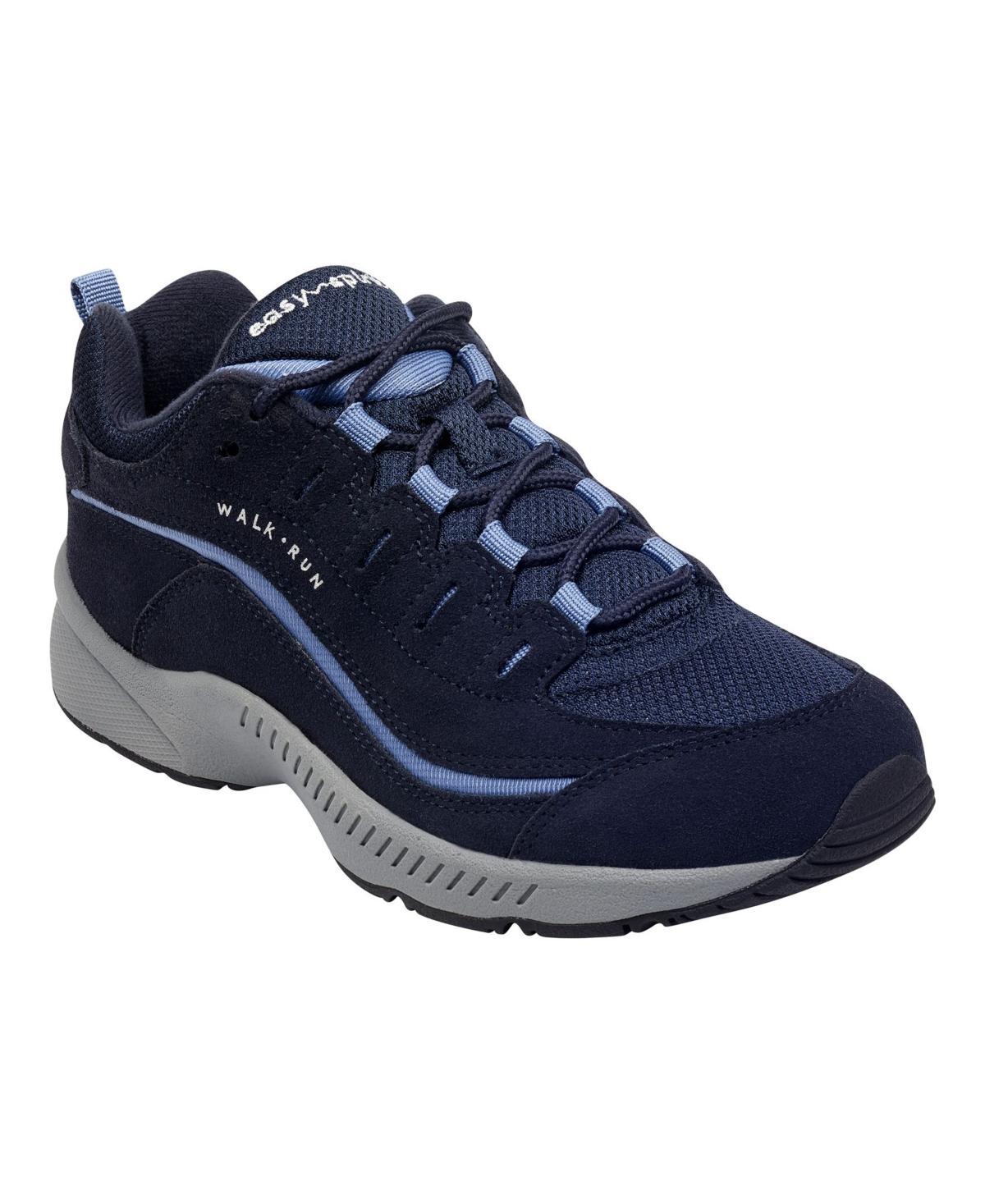 Easy Spirit Romy Womens Fashion Walking Sneakers Gray Blue Product Image