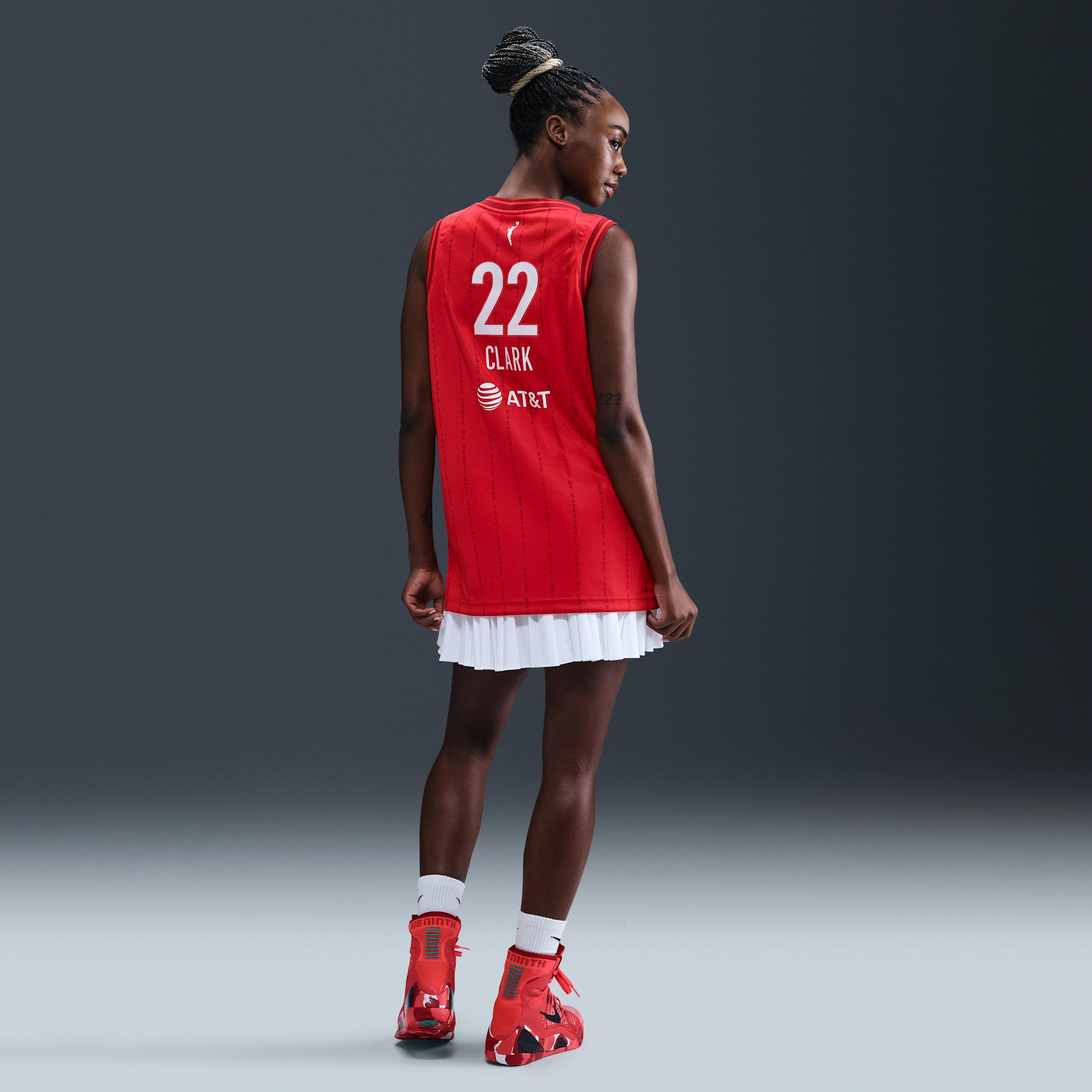 Unisex Nike Caitlin Clark Red Indiana Fever 2024 WNBA Draft Rebel Edition Victory Player Jersey, Adult Unisex Product Image