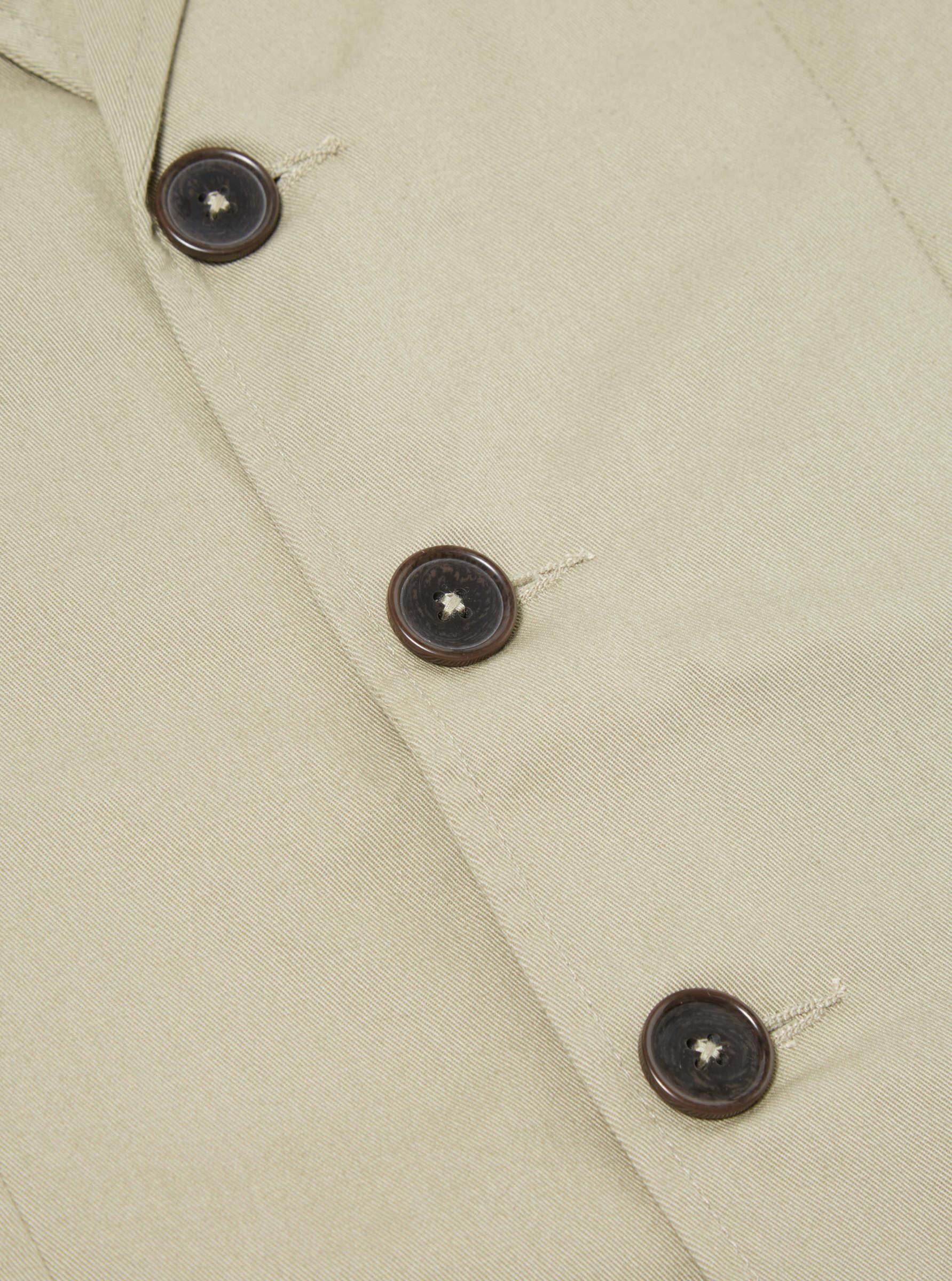 Universal Works London Jacket in Stone Twill Product Image