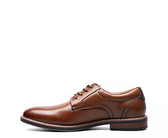 Nunn Bush® Centro Flex Men's Oxford Dress Shoes, Size: 12 Wide, Red Product Image