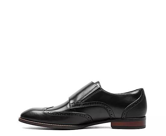 Stacy Adams Mens Karson Wingtip Double Monk Strap Product Image
