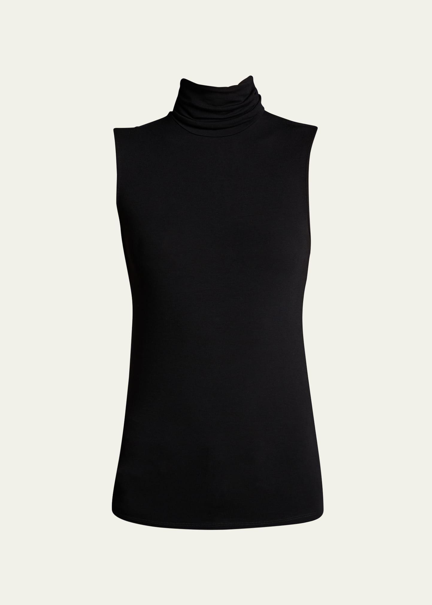 Majestic Filatures Sleeveless Turtleneck Top Product Image