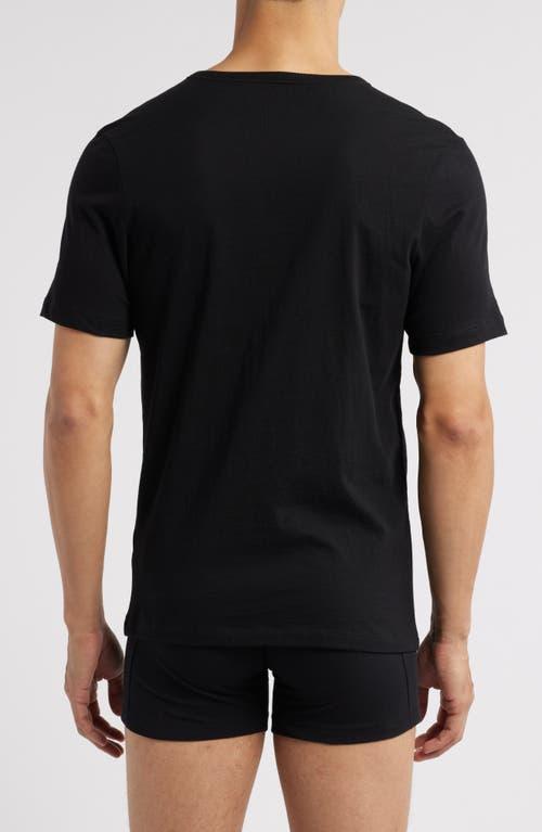 HUGO BOSS Boss 3-pack V-neck T-shirts In Black Product Image