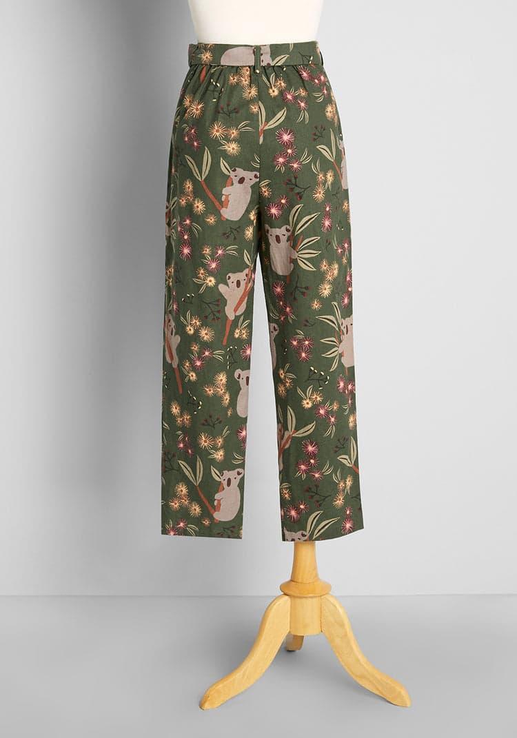 Kinship With Koalas Wide-Leg Pants Product Image