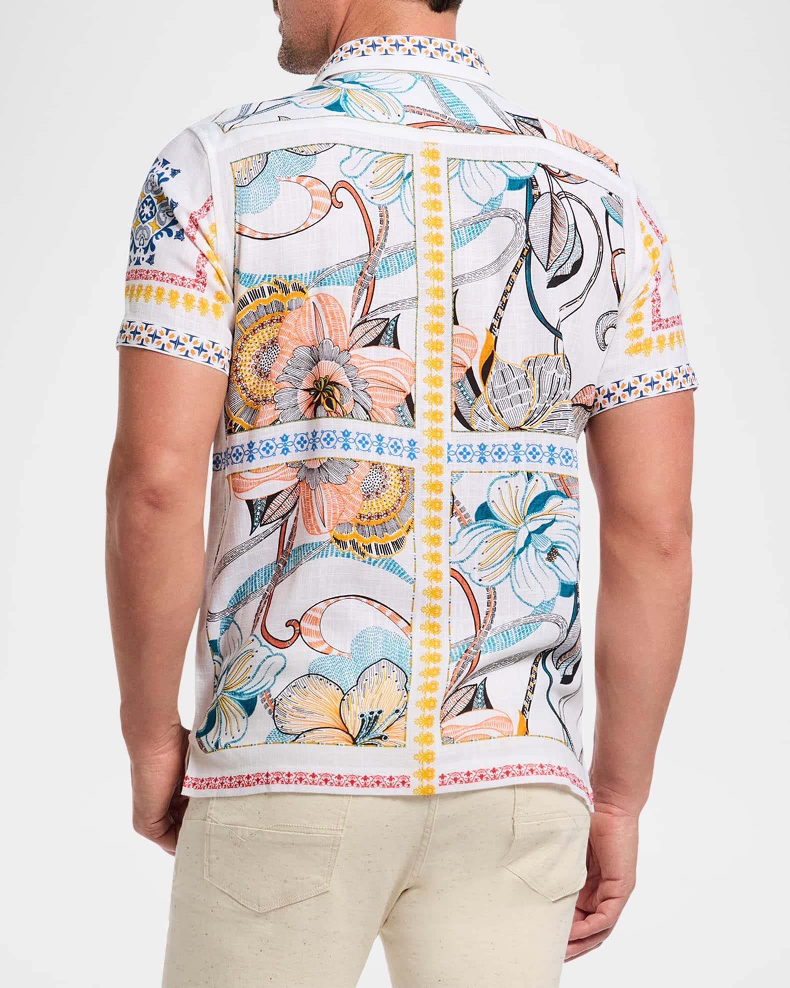 Men's Manzu Short-Sleeve Shirt Product Image