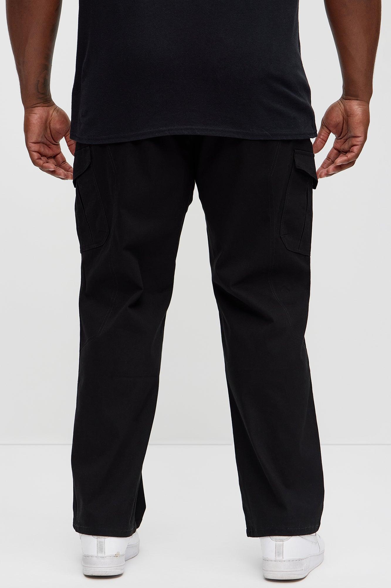 Bring Me Up Straight Cargo Pants - Black Product Image