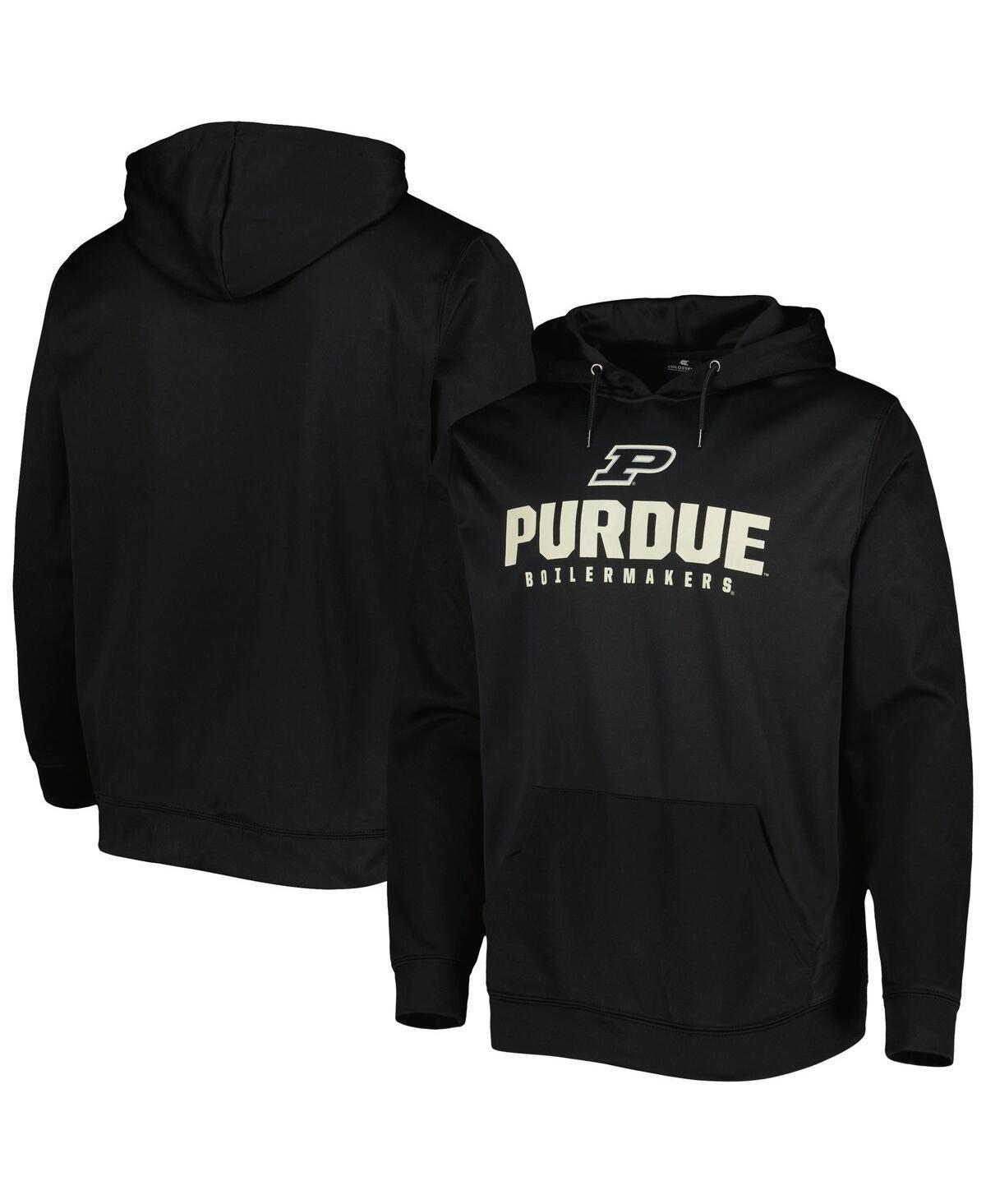 Men's Colosseum Black Purdue Boilermakers Team Lantern Pullover Hoodie, Size: 3XL Product Image