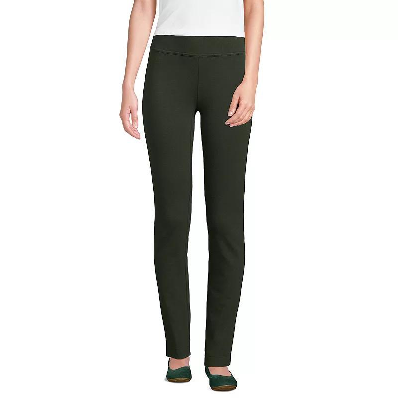 Women's Lands' End Starfish Slim-Cut Pull-On Pants, Size: Small, Evening Blue Product Image