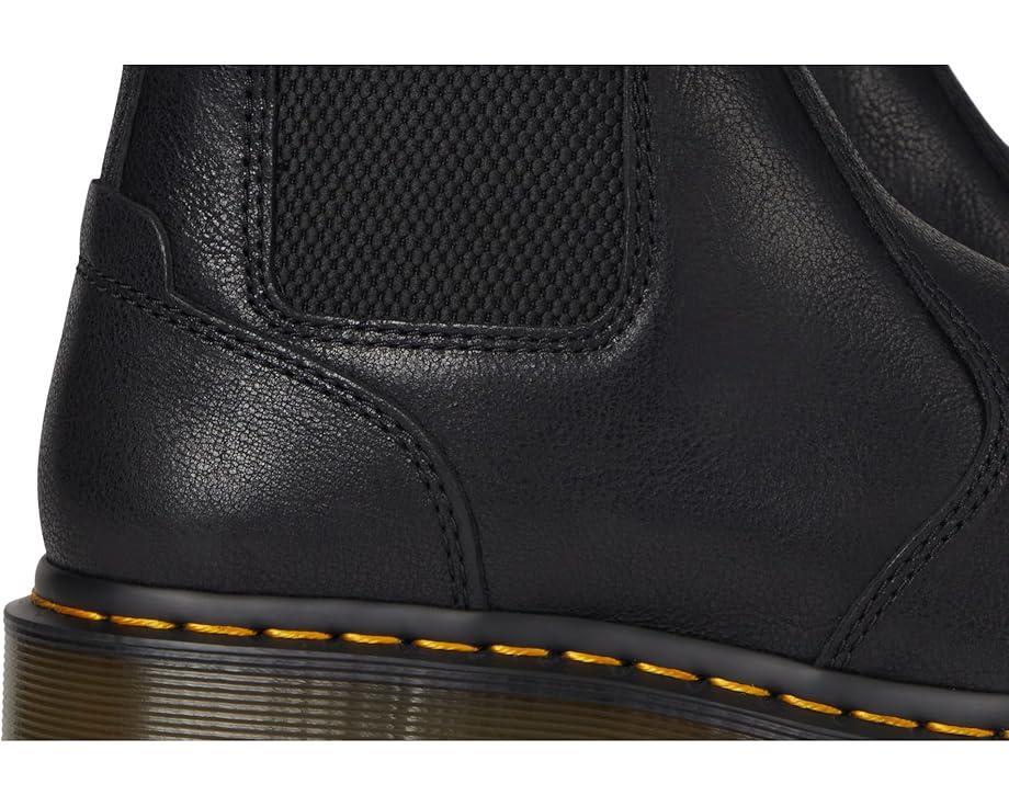 2976 Yellow Stitch Smooth Leather Chelsea Boots Product Image