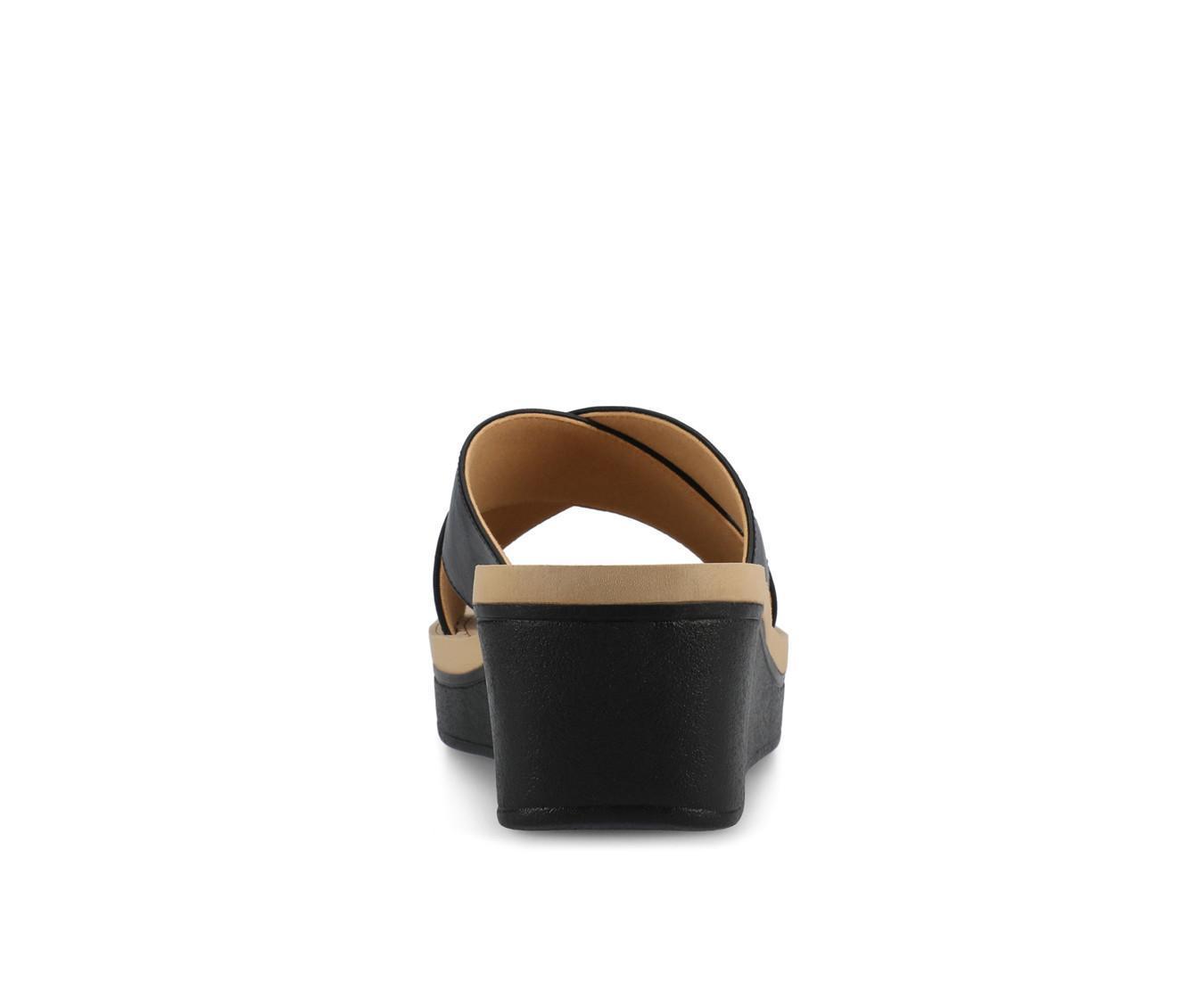 Women's Journee Collection Biara Wedge Sandals Product Image