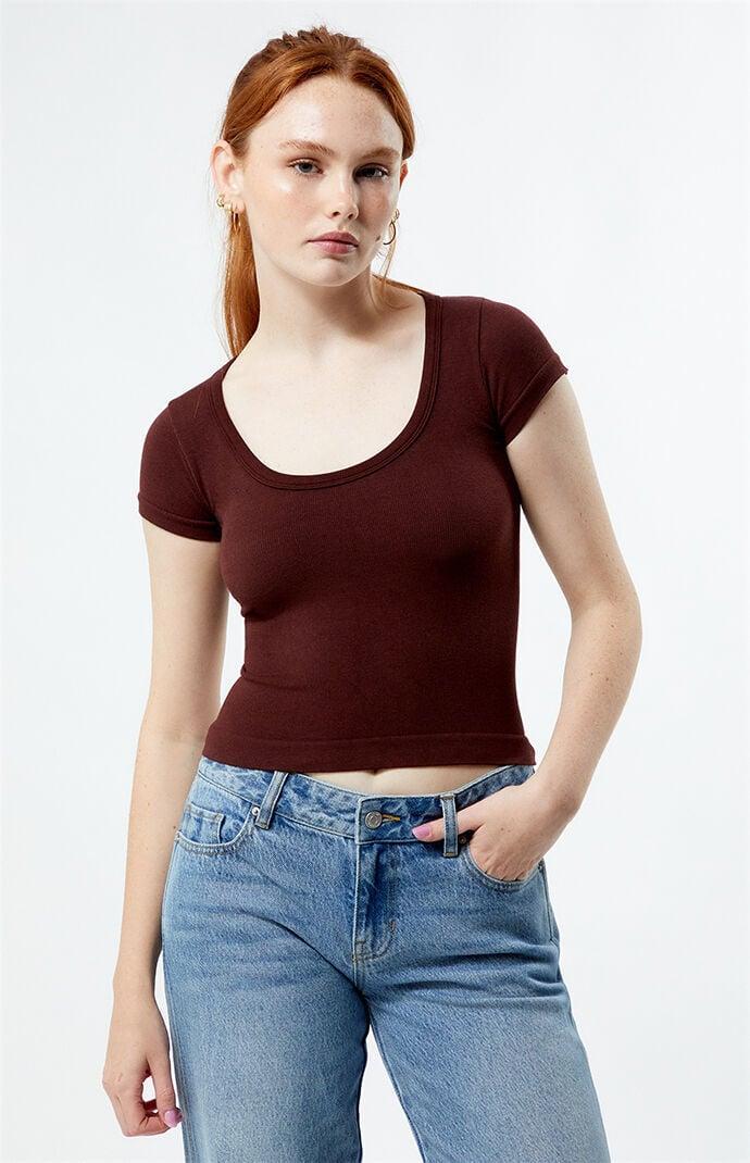 Women's Seamless Scoop Top Product Image