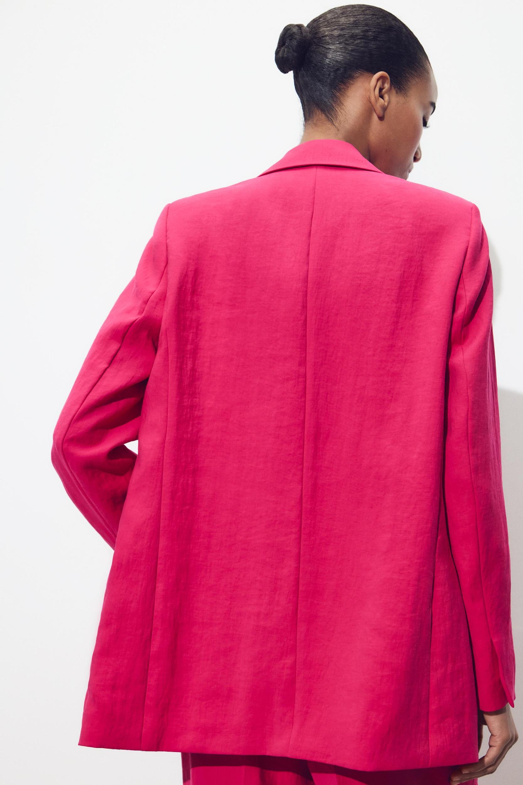 WRINKLED EFFECT BLAZER Product Image