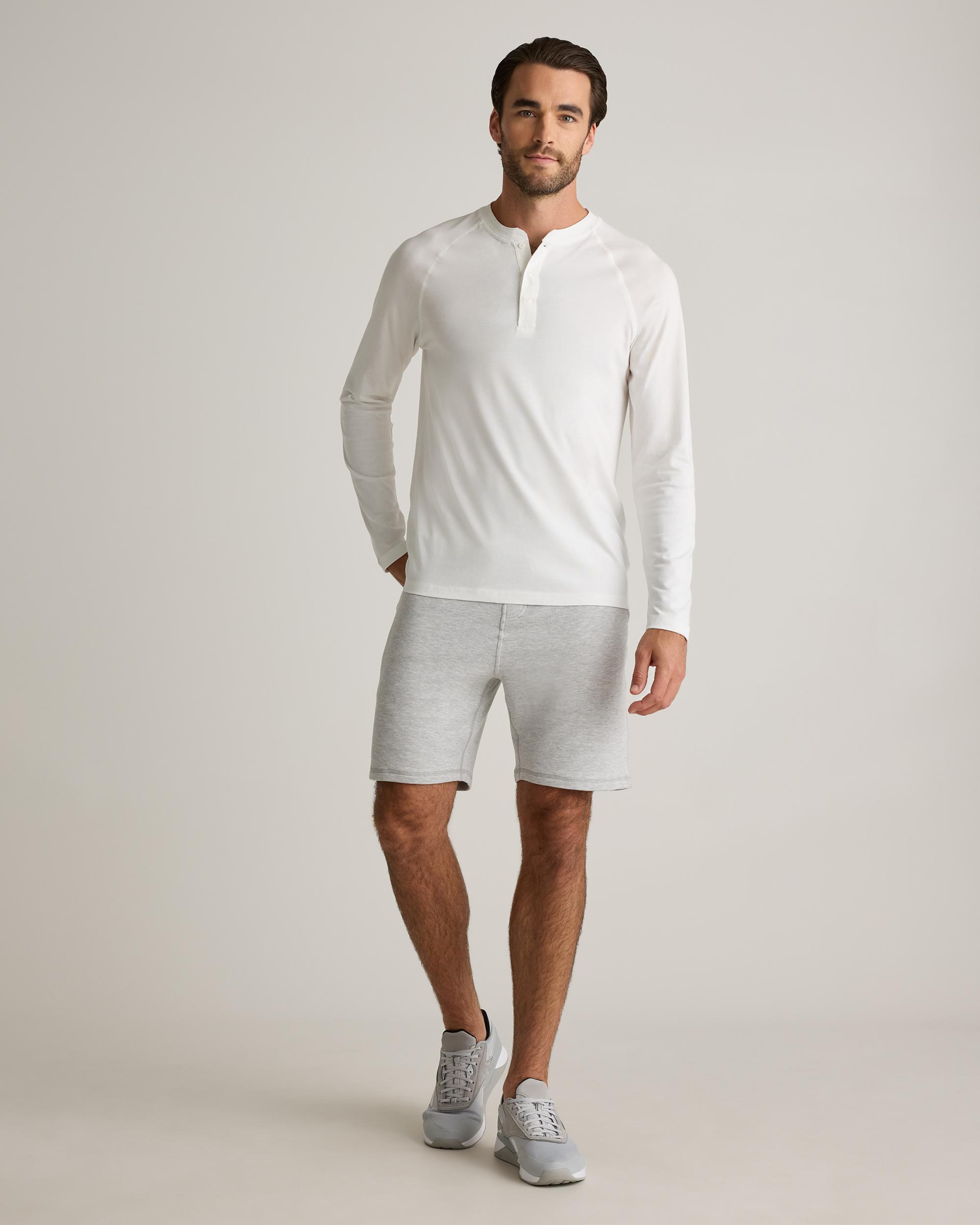 Quince | Men's Supersoft Fleece 7.5" Sweatshort Lenzing Modal Product Image