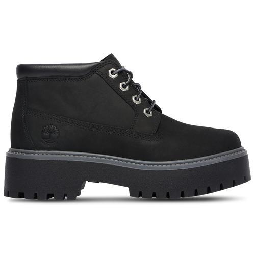 Timberland Womens Stone Street Mid Lace Up Waterproof Chukka Booties Product Image