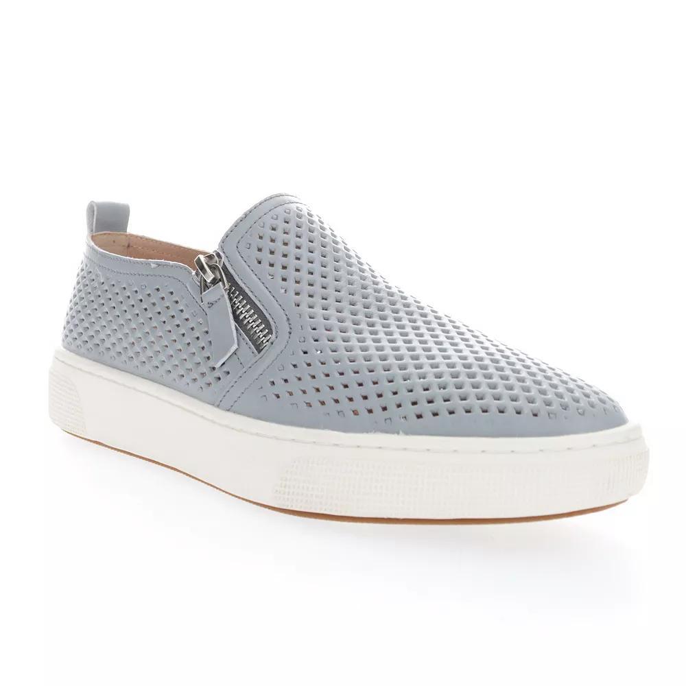 Propet Kate Women's Leather Sneakers, Size: 9.5 XW, Gray Product Image