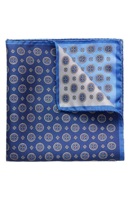 Eton Four Medallion Silk Pocket Square Product Image