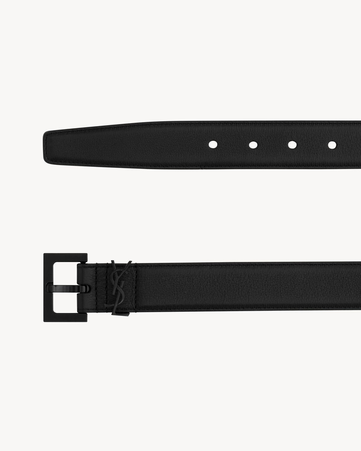 Cassandre belt in smooth leather | Saint Laurent | YSL.com Product Image