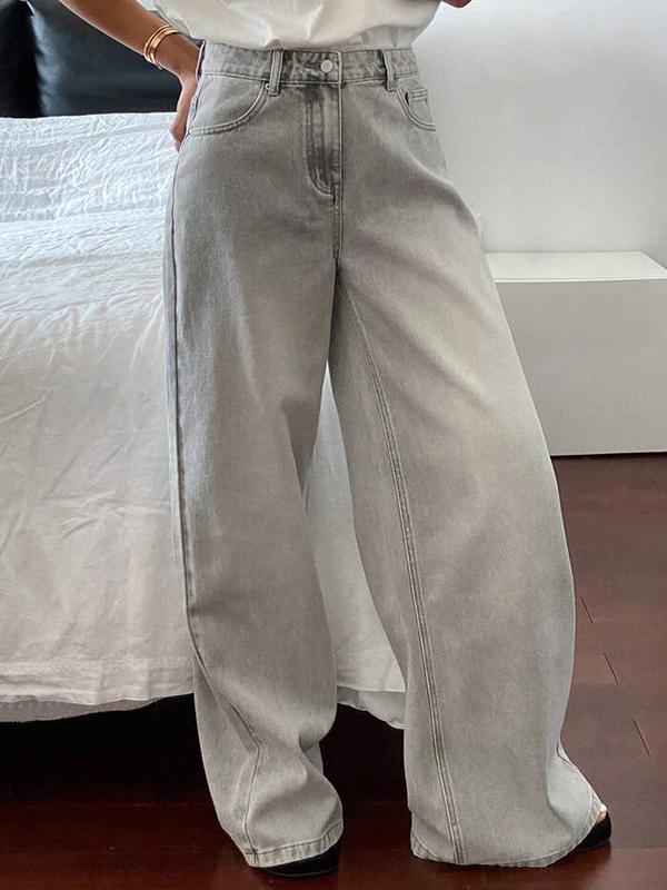 Retro Lazy Boyfriend Jeans Product Image