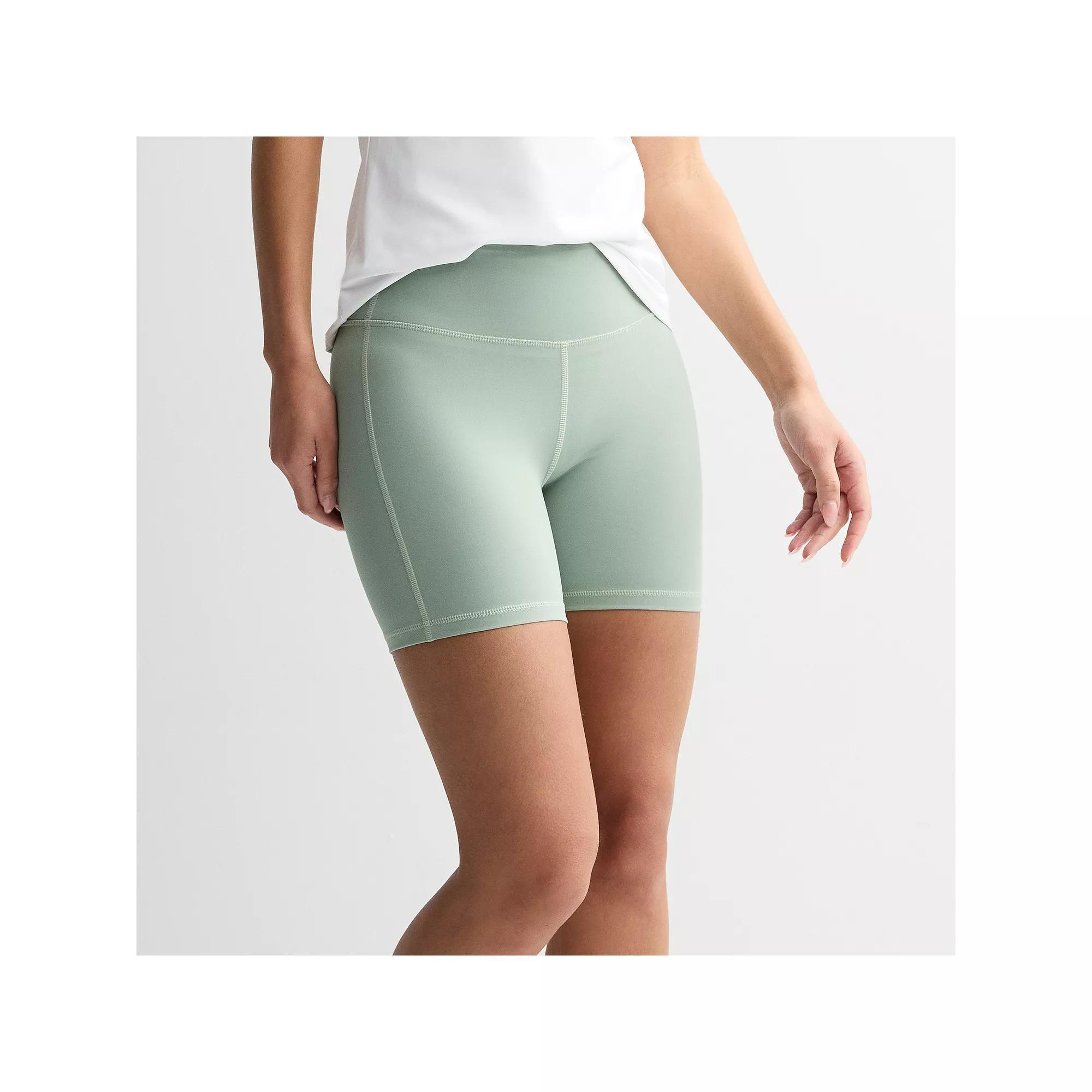 Women's Tek Gear® Essential Soft Bike Shorts in Regular & Plus, Size: XL, Ostego Bay Product Image