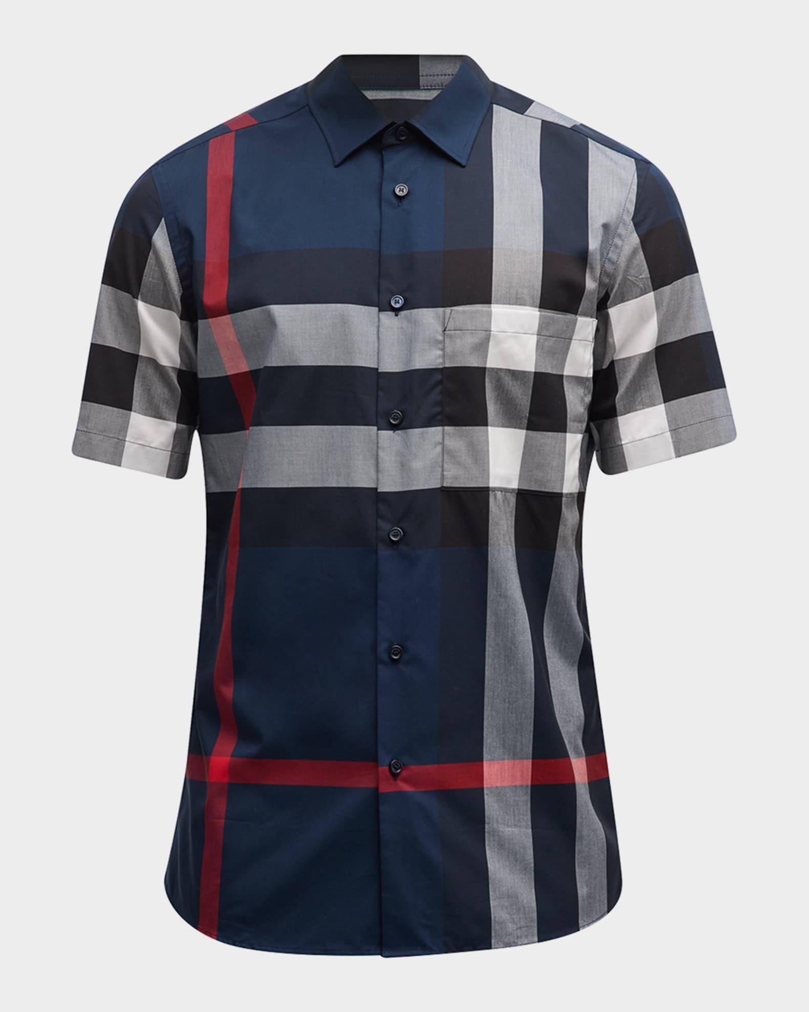 Men's Summerton Check Button-Down Shirt Product Image