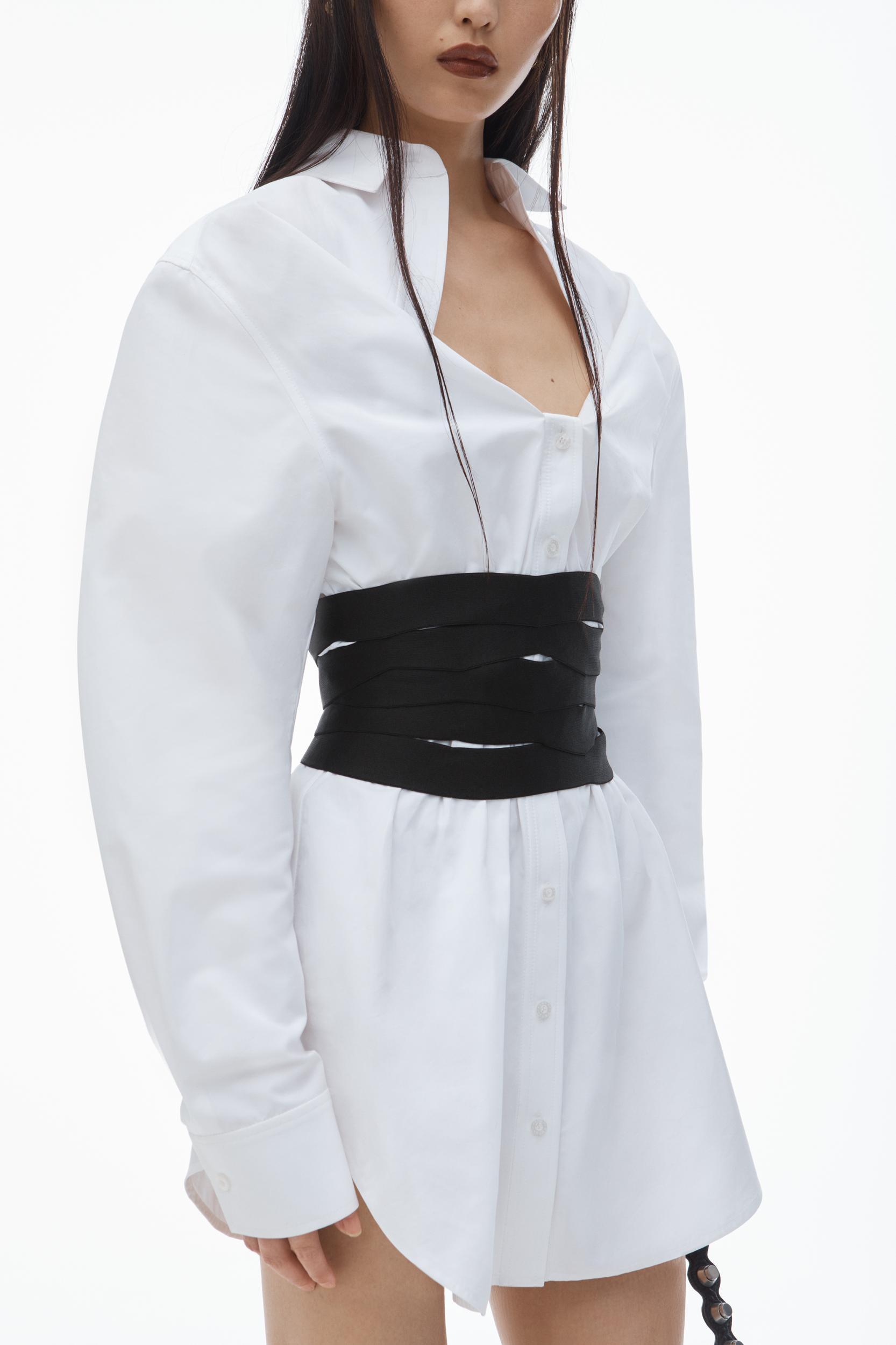 Deconstructed Mini Shirtdress Product Image