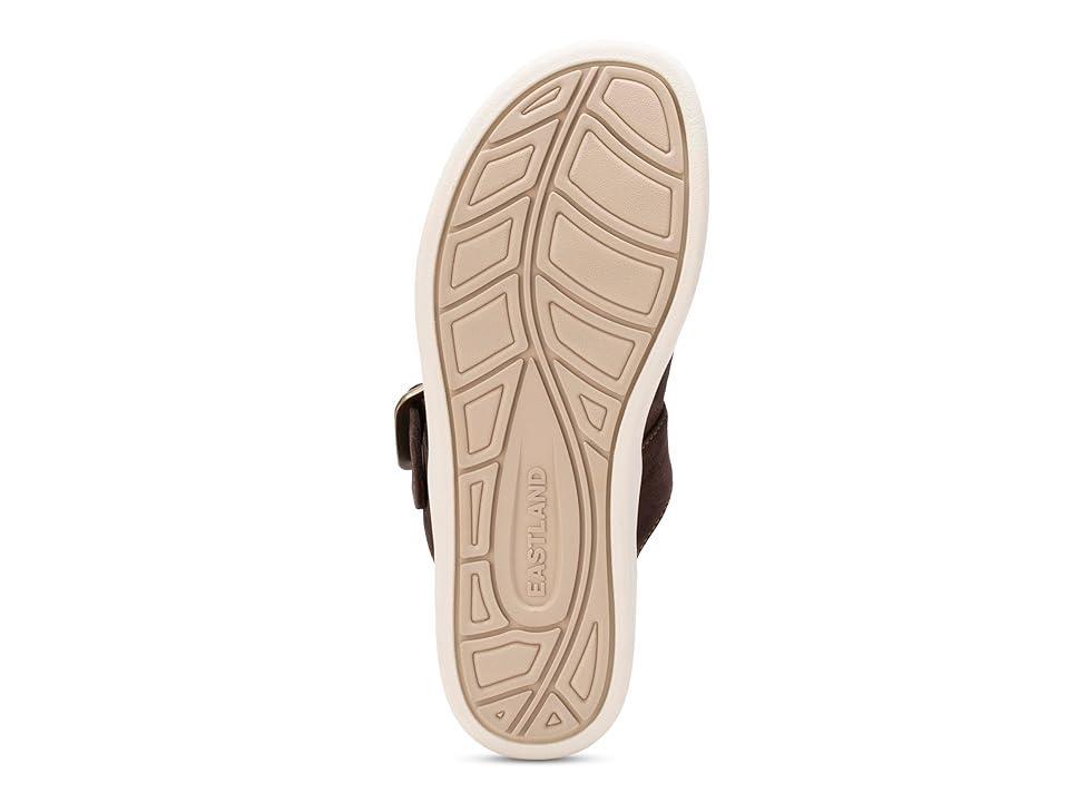 Eastland Commonwealth Women's Buckle Slide Sandals, Size: 9, Brown Product Image