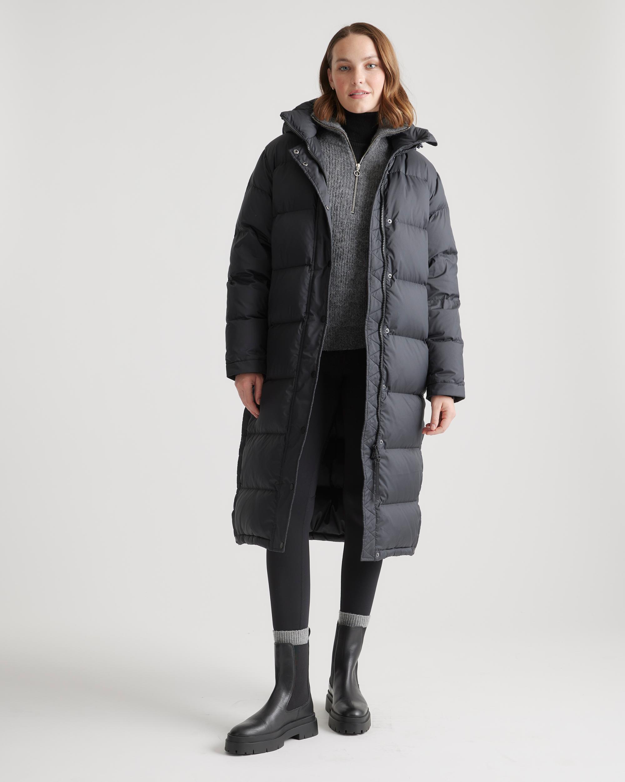 Quince | Women's Responsible Down Long Puffer Jacket Recycled Polyester Product Image