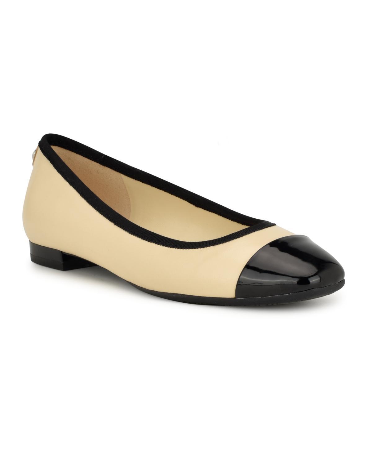 Nine West Ollin Women's 9X9 Slip-On Flats, Size: 6.5, Light Brown Leather Mu Product Image