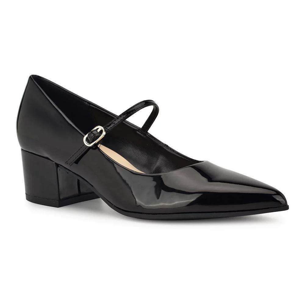 Nine West Pins Womens Block Heel Pointy Toe Dress Pumps Product Image