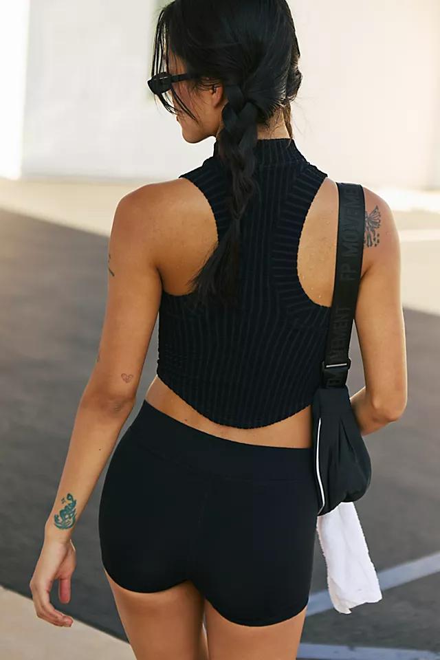 90's High Neck Textured Tank Product Image