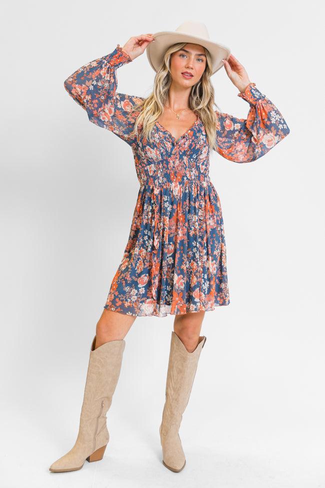 For A Moment Multi Printed Mini Dress Product Image