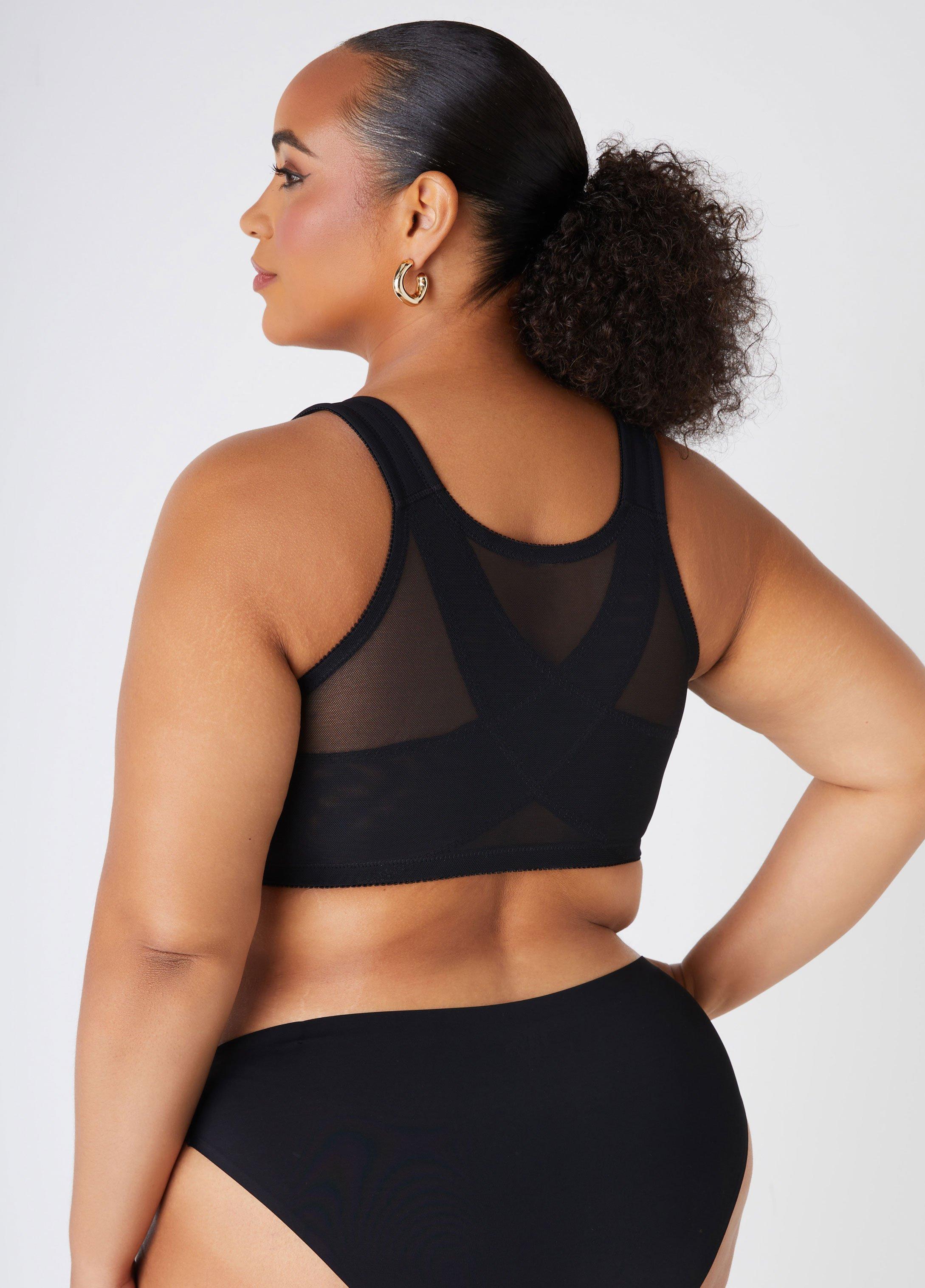 Front Close Wireless Posture Bra Product Image