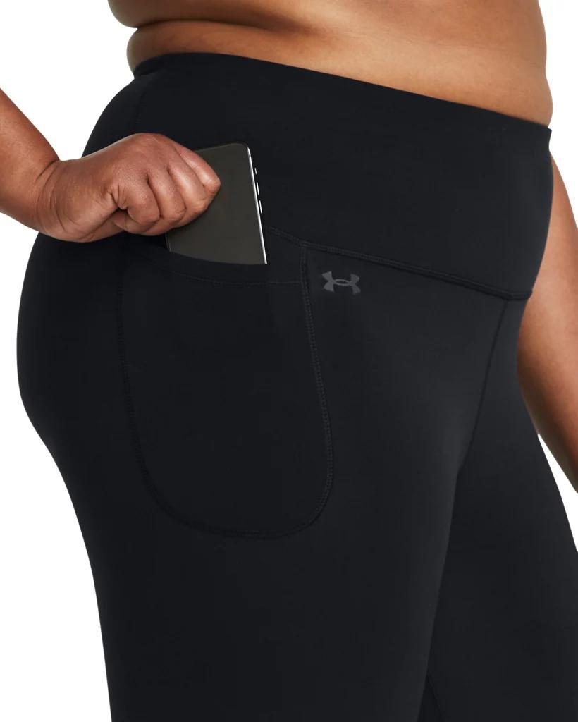 Plus Size Under Armour Motion Ankle Leggings, Women's, Size: 1XL, Black Product Image