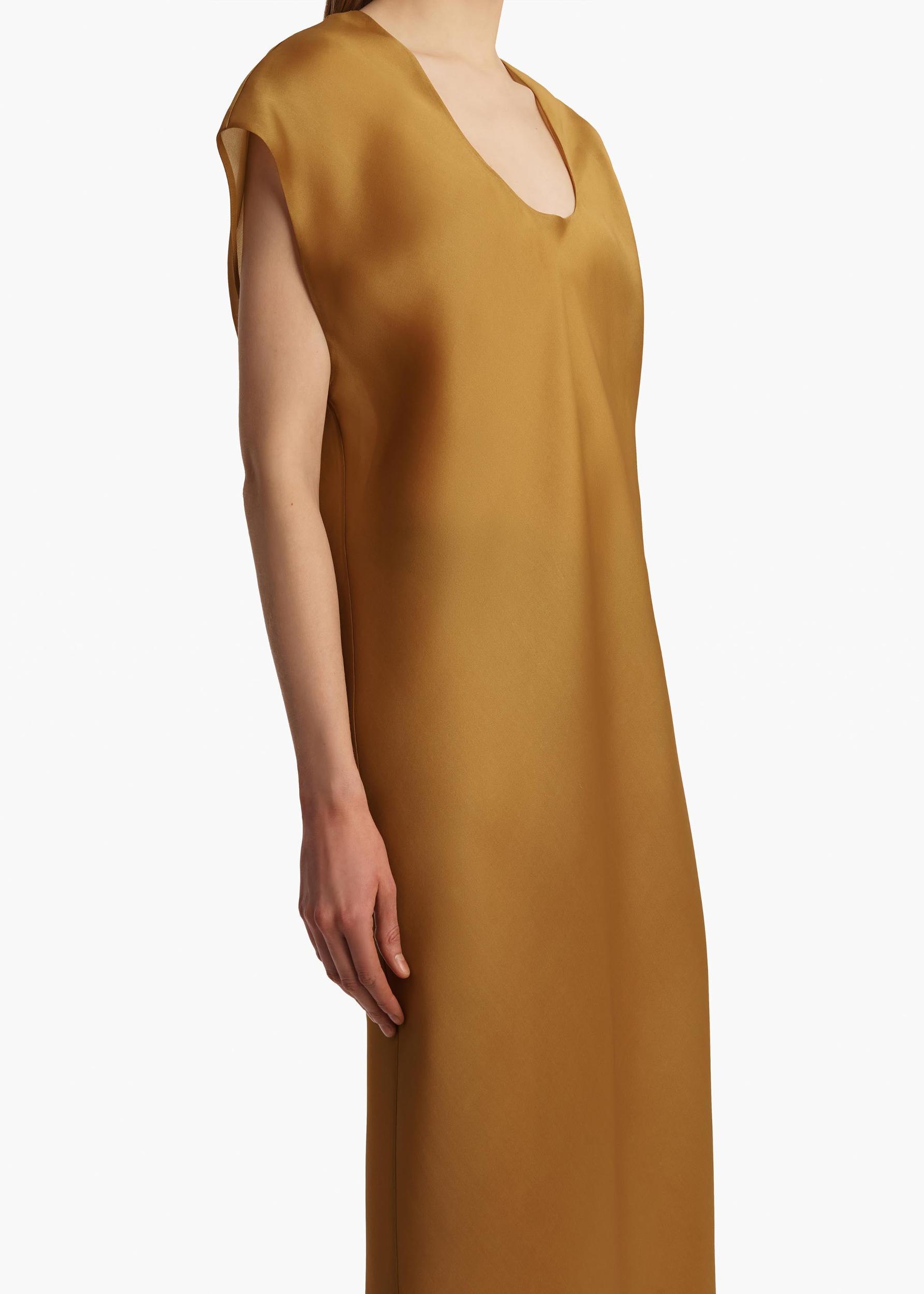 Darby Dress in Dijon Product Image