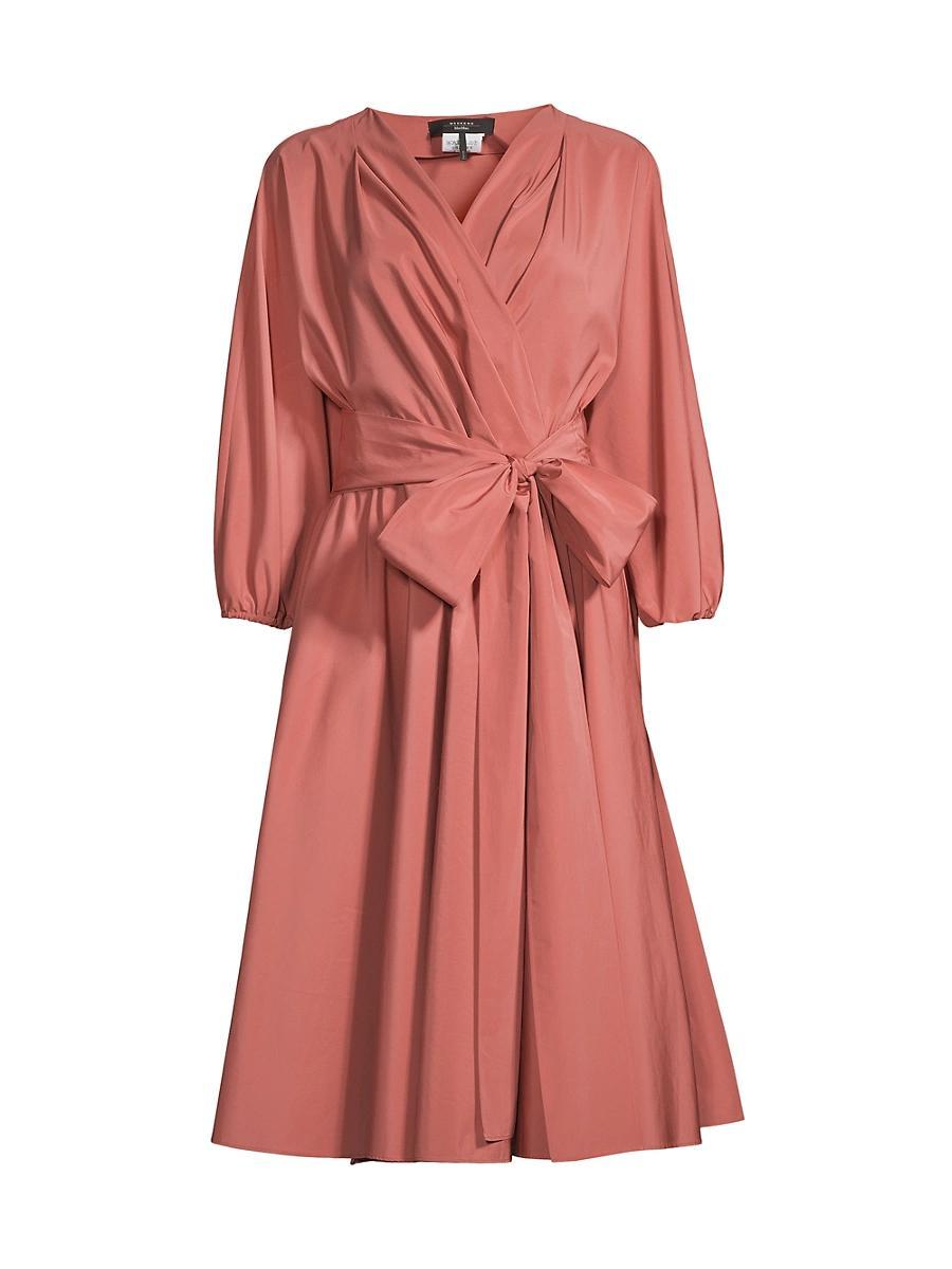 Womens Negozi Wrap Midi-Dress Product Image
