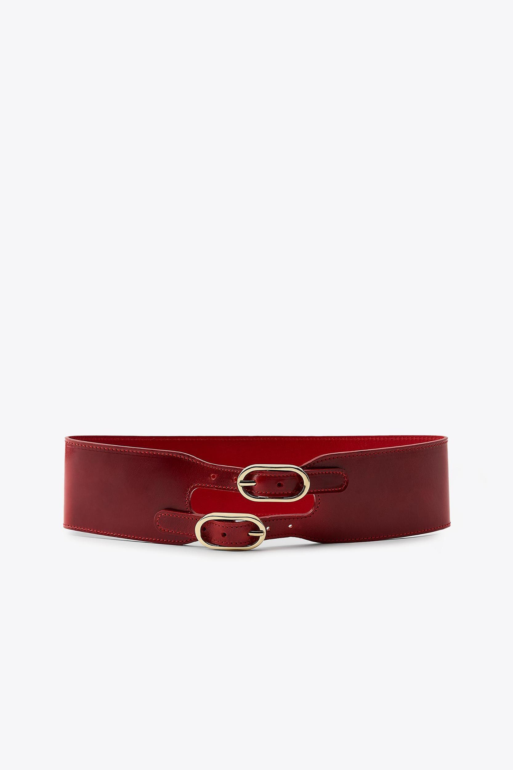 DOUBLE BUCKLE SASH BELT Product Image