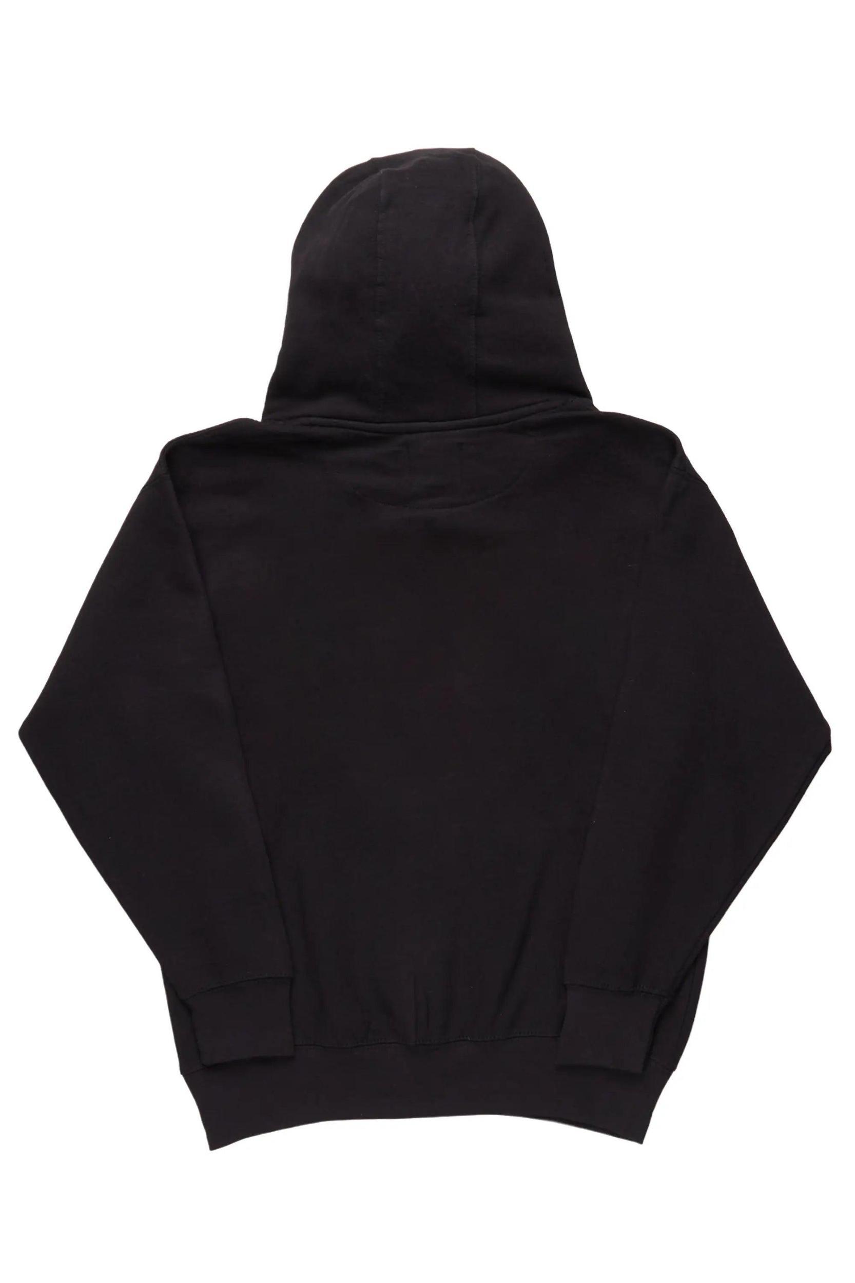 Basic Black Rockstar Hoodie Male Product Image