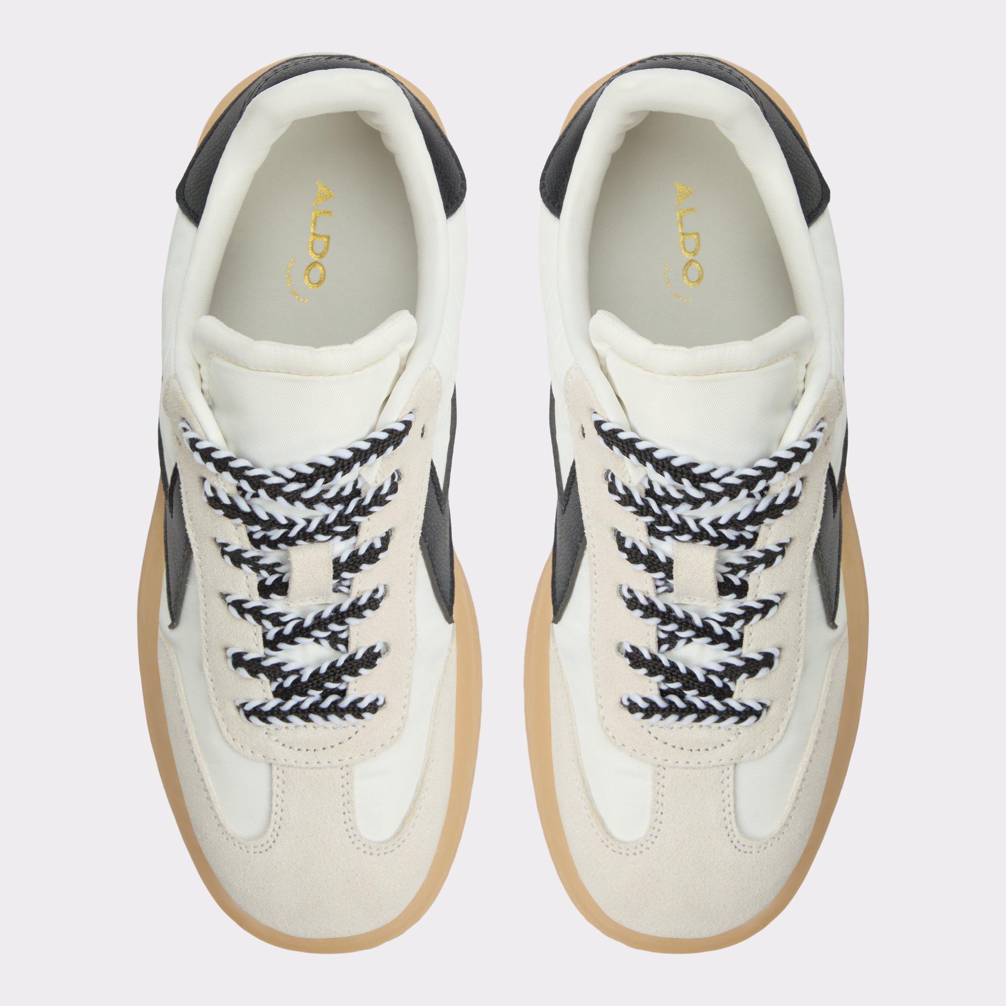 ALDO Retrostep - Women's Low Top Sneaker Sneakers - White, Size 5 Product Image
