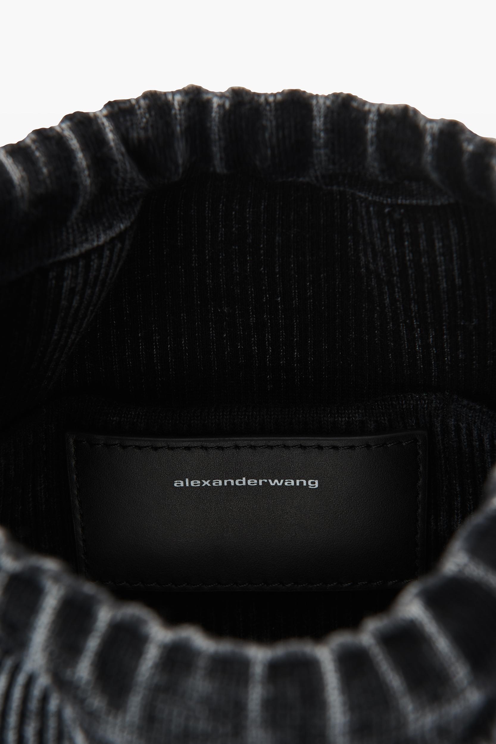 Ryan Small Bag In Faded Rib Knit Product Image
