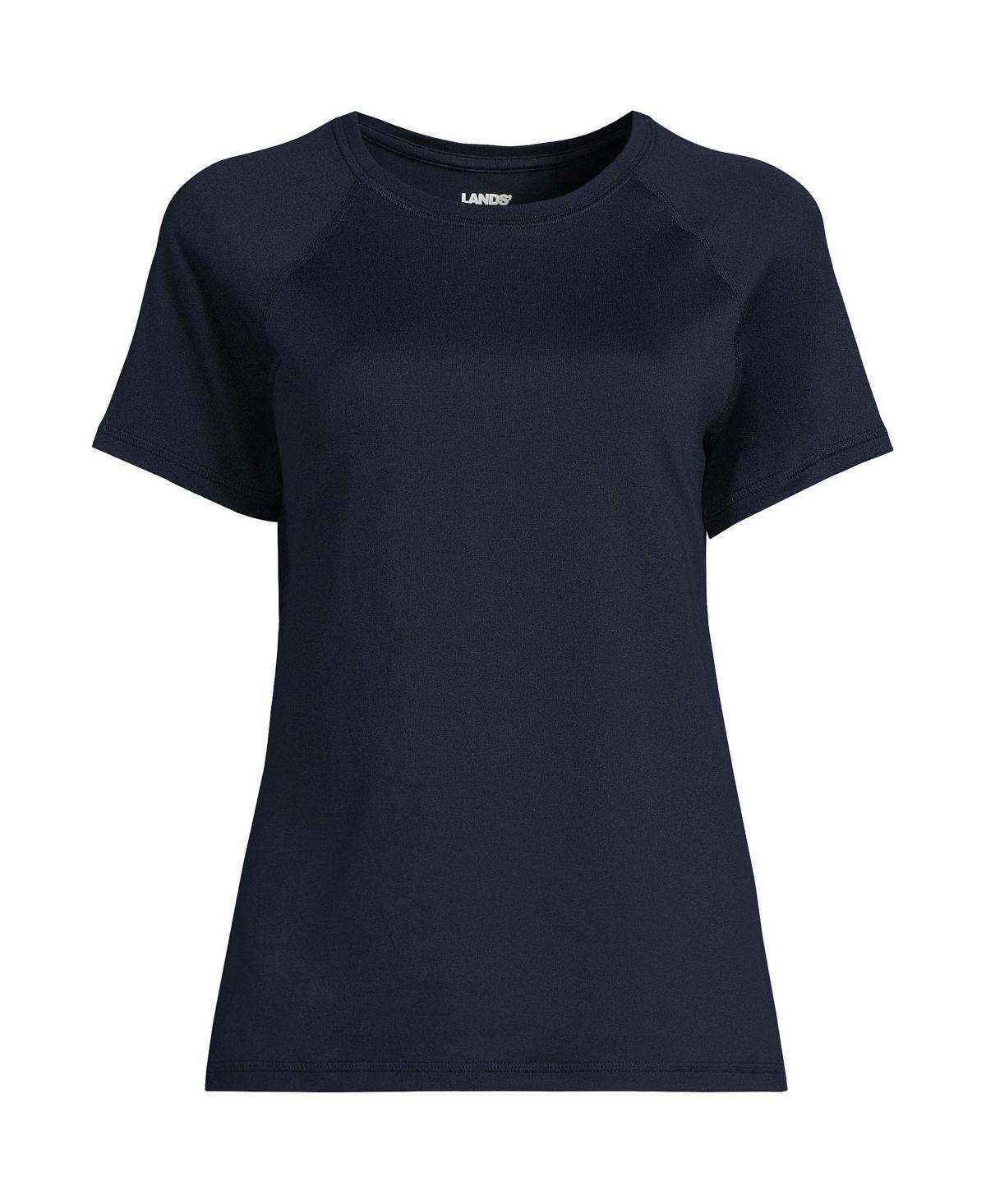 Womens Lands End School Uniform Short Sleeve Active Tee Product Image