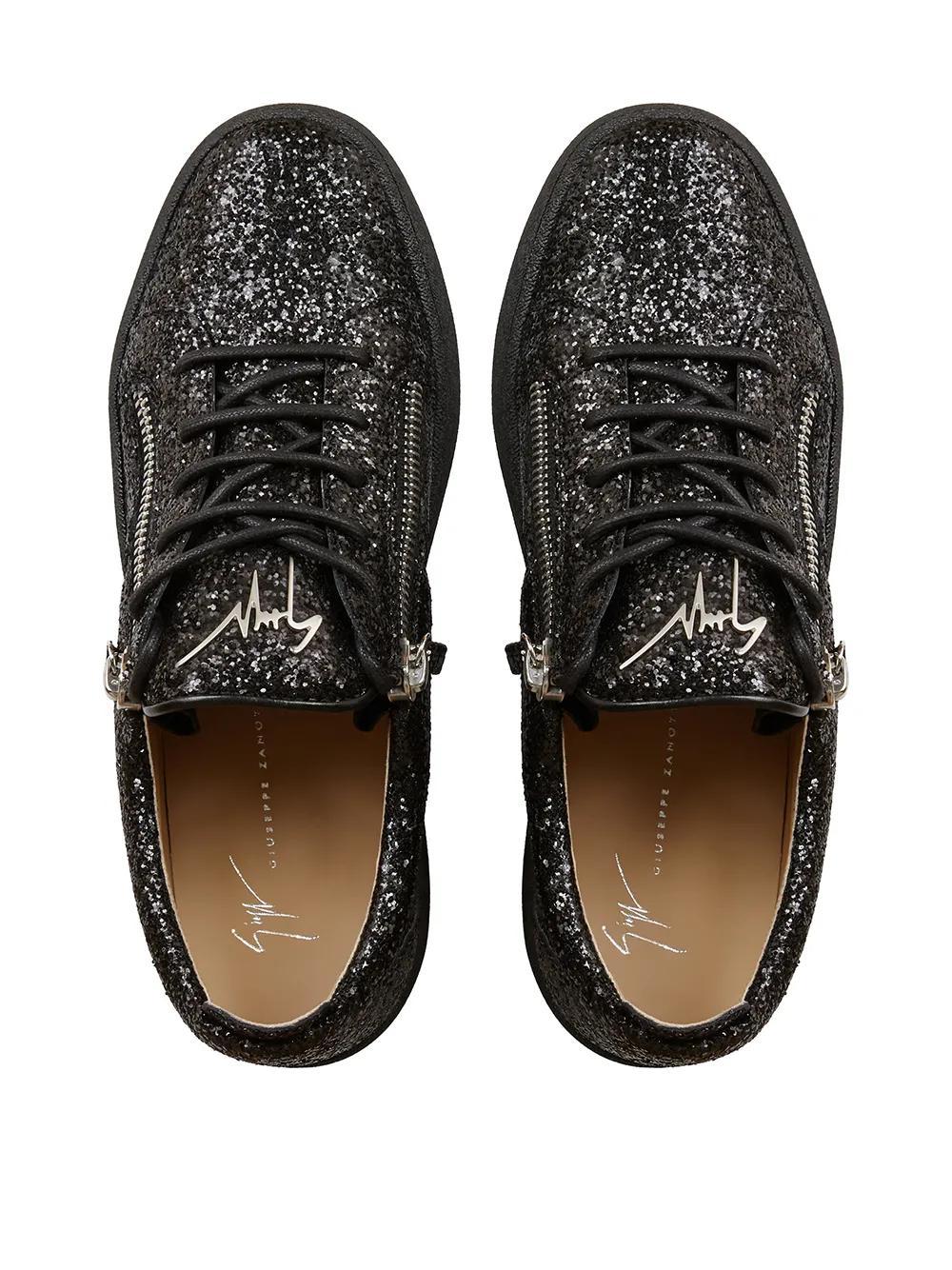 Frankie glitter low-top sneakers Product Image