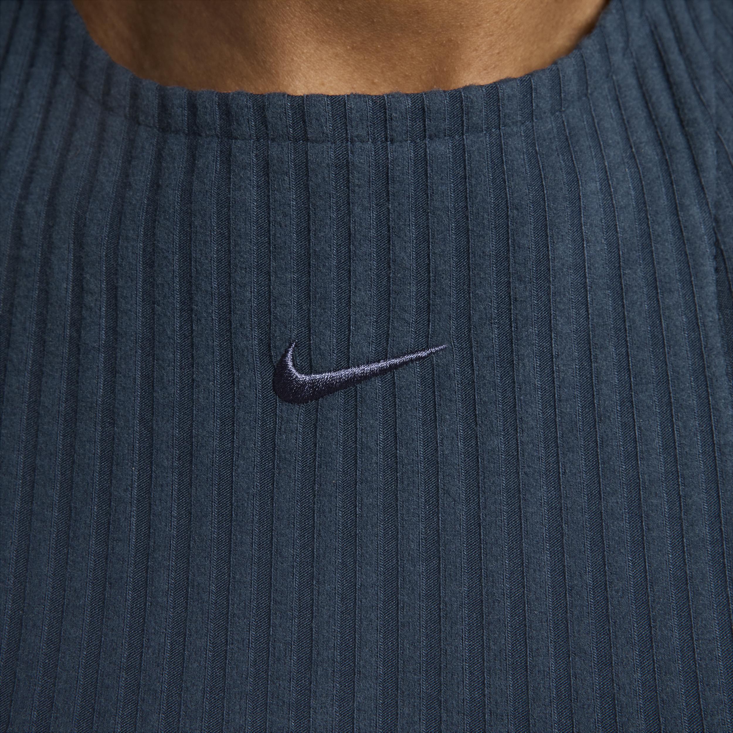 Women's Nike Sportswear Chill Rib Slim Sleeveless Midi Dress Product Image