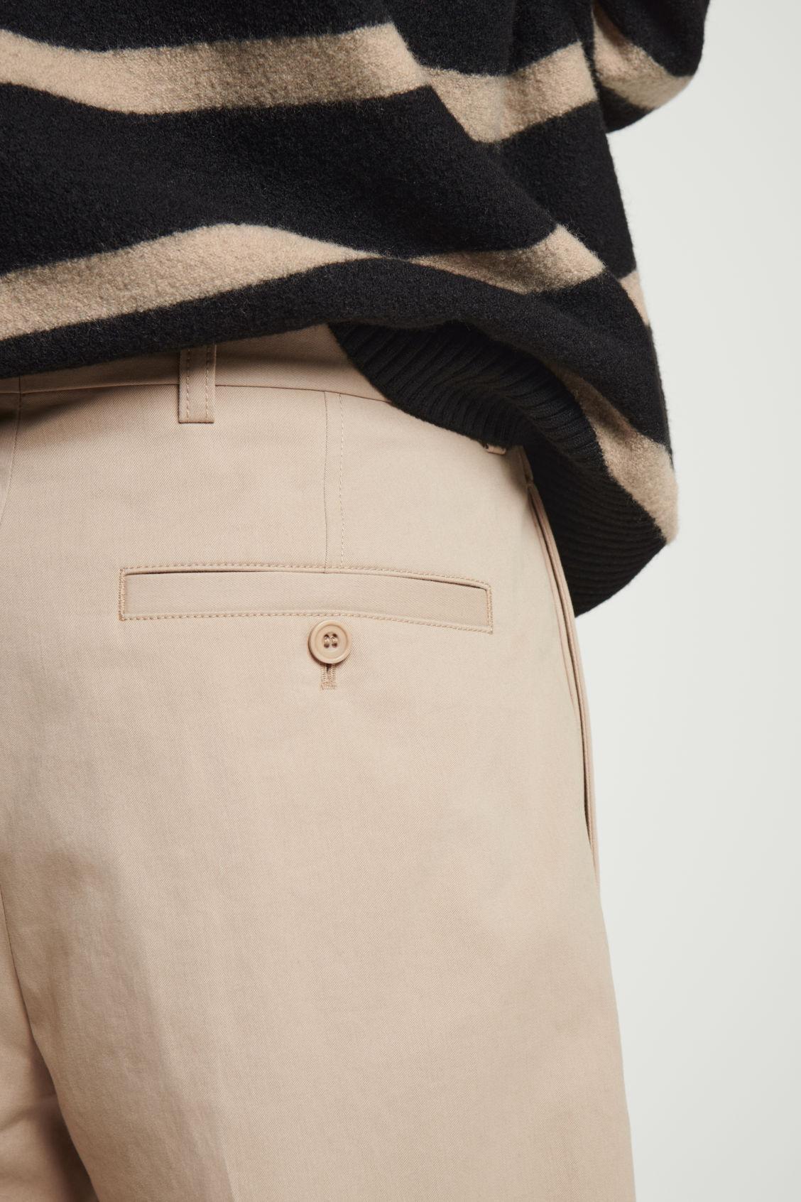 RELAXED STRAIGHT-LEG CHINOS Product Image