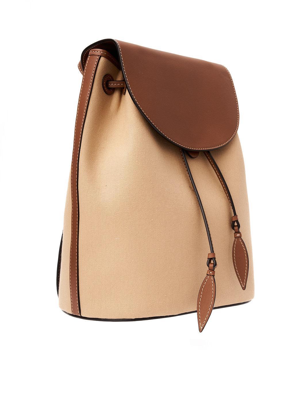 The Backpack in Striped Fique Product Image