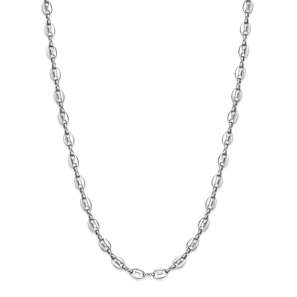 Men's LYNX Stainless Steel Link Chain Necklace, Size: 22" Product Image