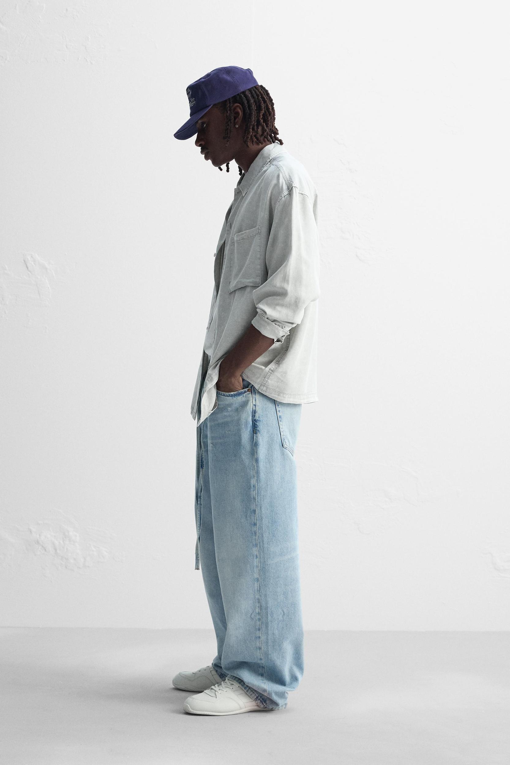 WASHED LYOCELL SHIRT Product Image