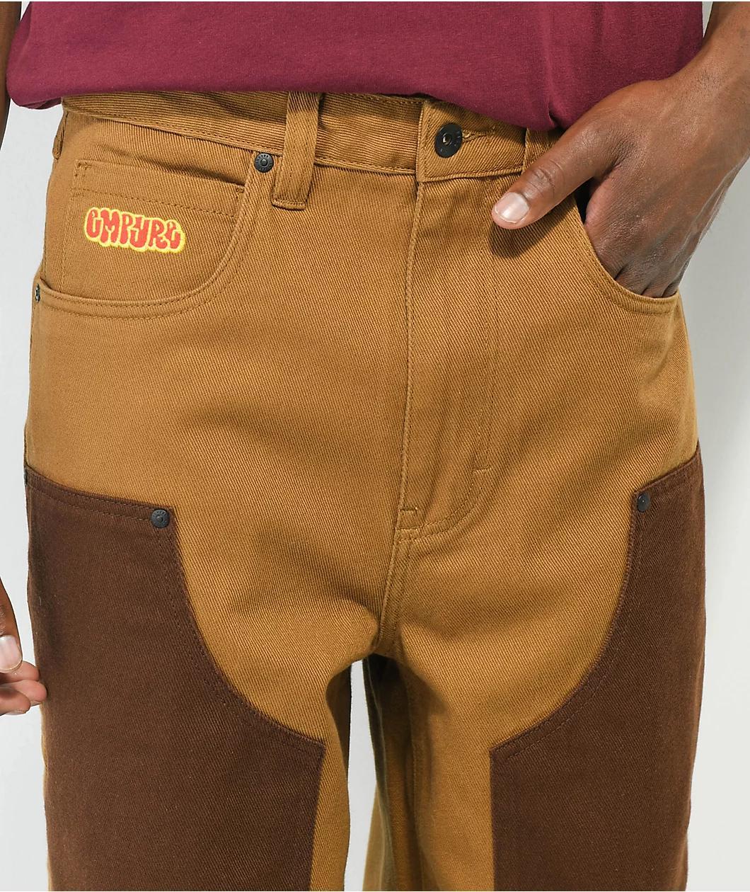 Empyre Double Knee Tobacco Skate Jeans Product Image