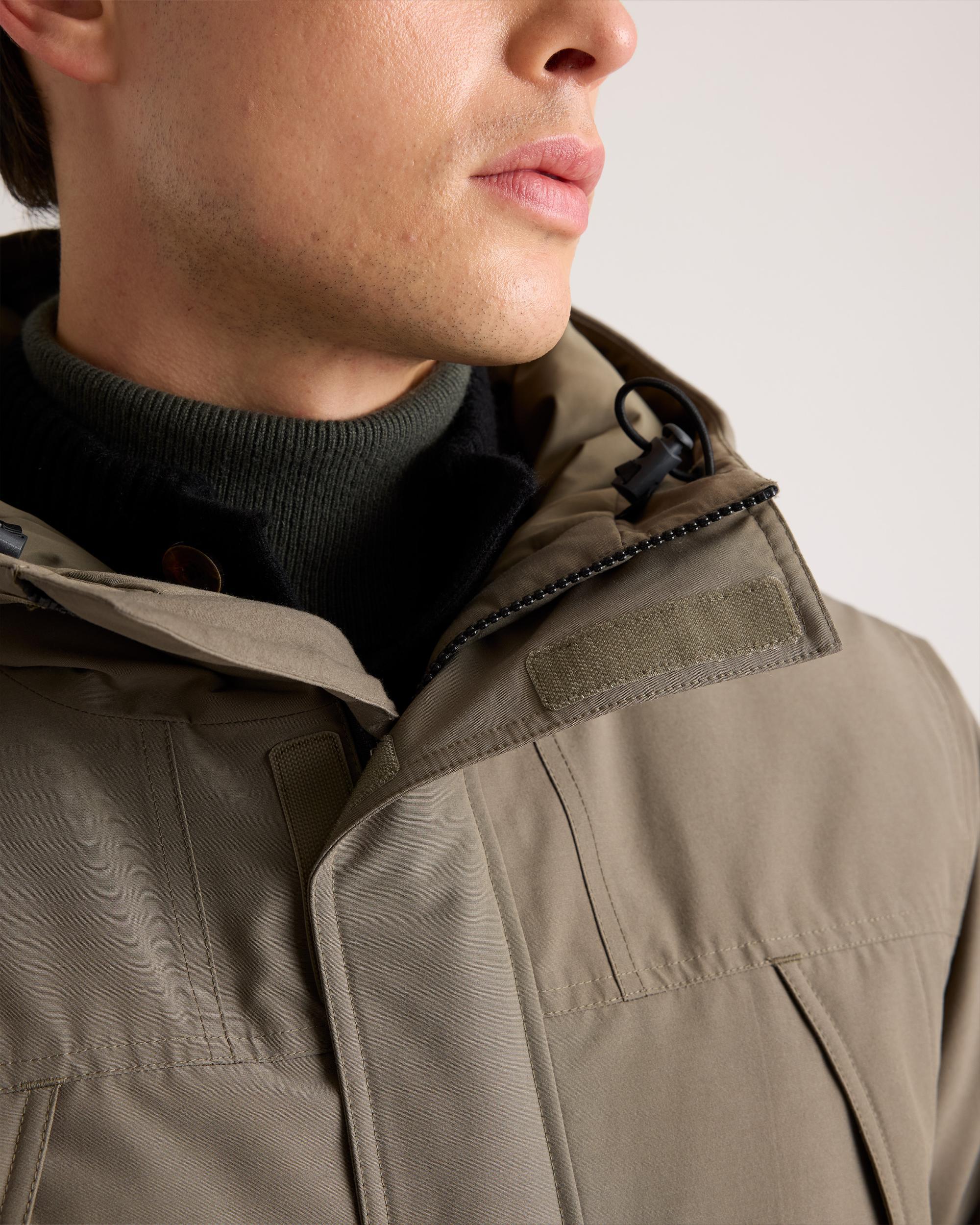 Quince | Men's Responsible Down Hooded Parka Size XL, Recycled Polyester Product Image