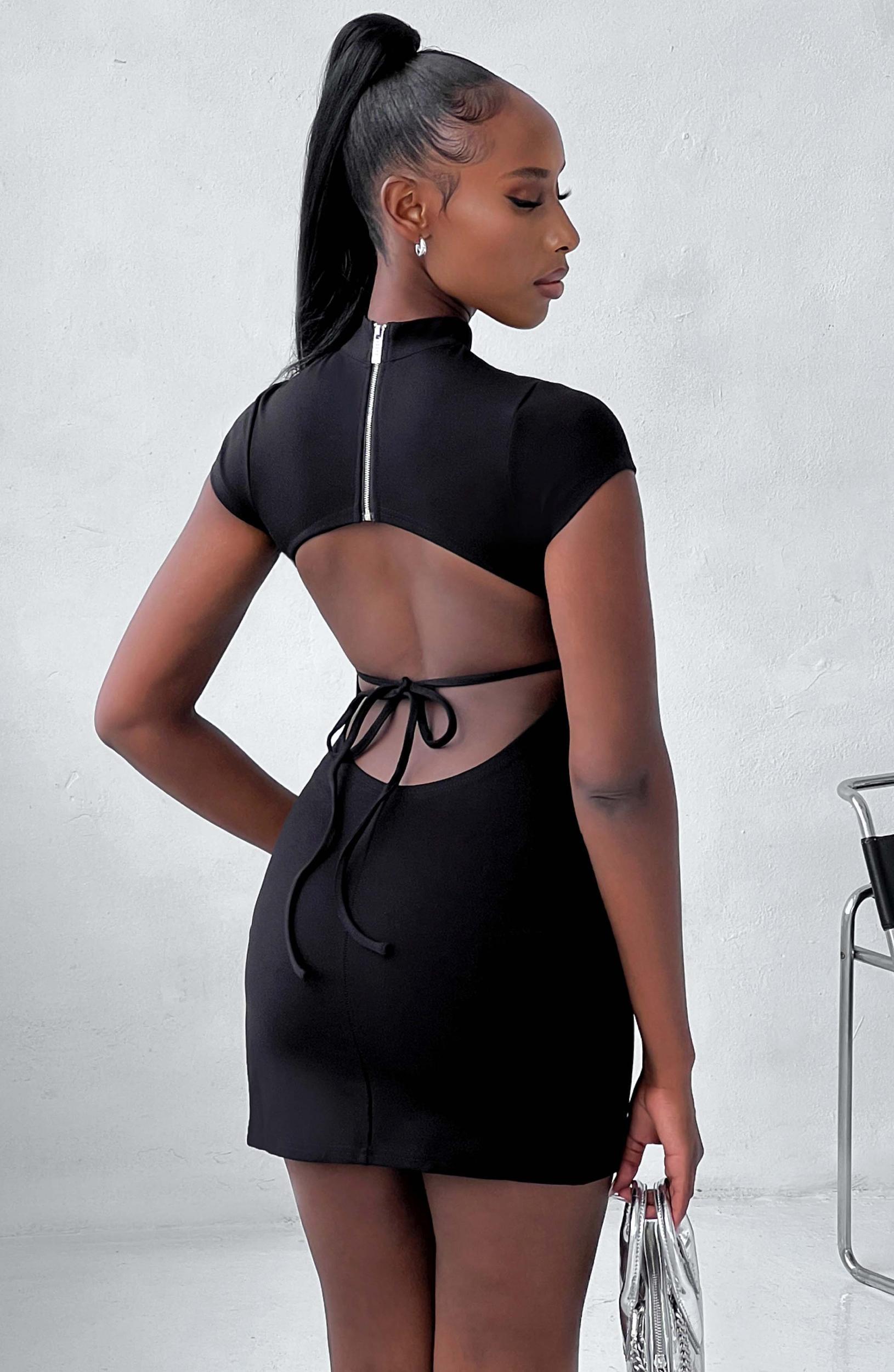 Mai Mini Dress - Black Product Image